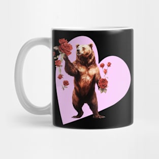 Floral bear Mug